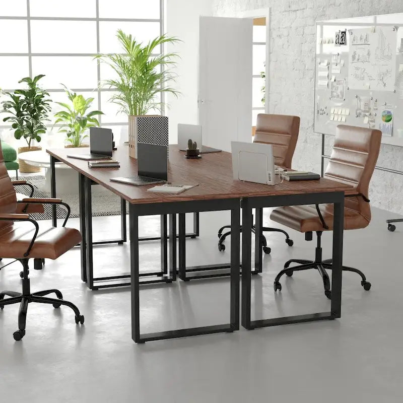 Commercial Conference Table with Laminate Top and U-Frame Base