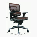 Eurotech Seating Ergohuman Mesh Managers Chair