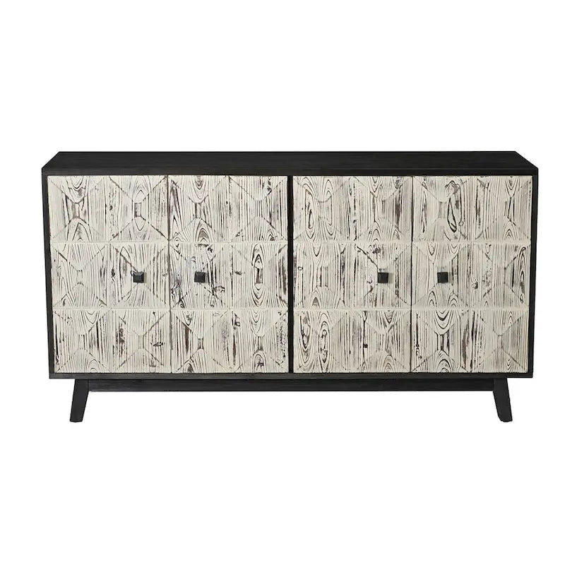 59.844 Doors Vintage Sideboard,Freestanding Sideboard Storage Cabinet