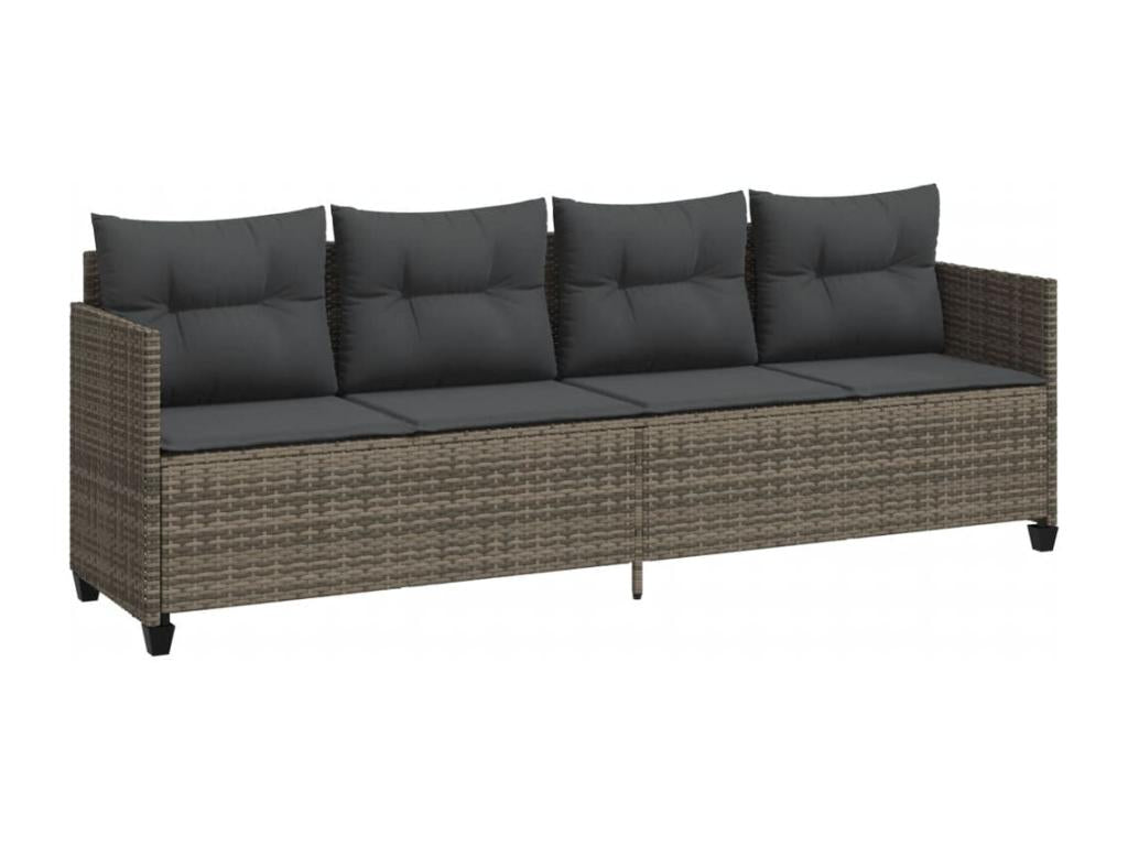Gray Woven Resin Wicker Outdoor Furniture Set - dlz1766456569917