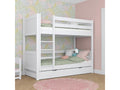 White Bunk Bed Frame, 80 x 200 cm