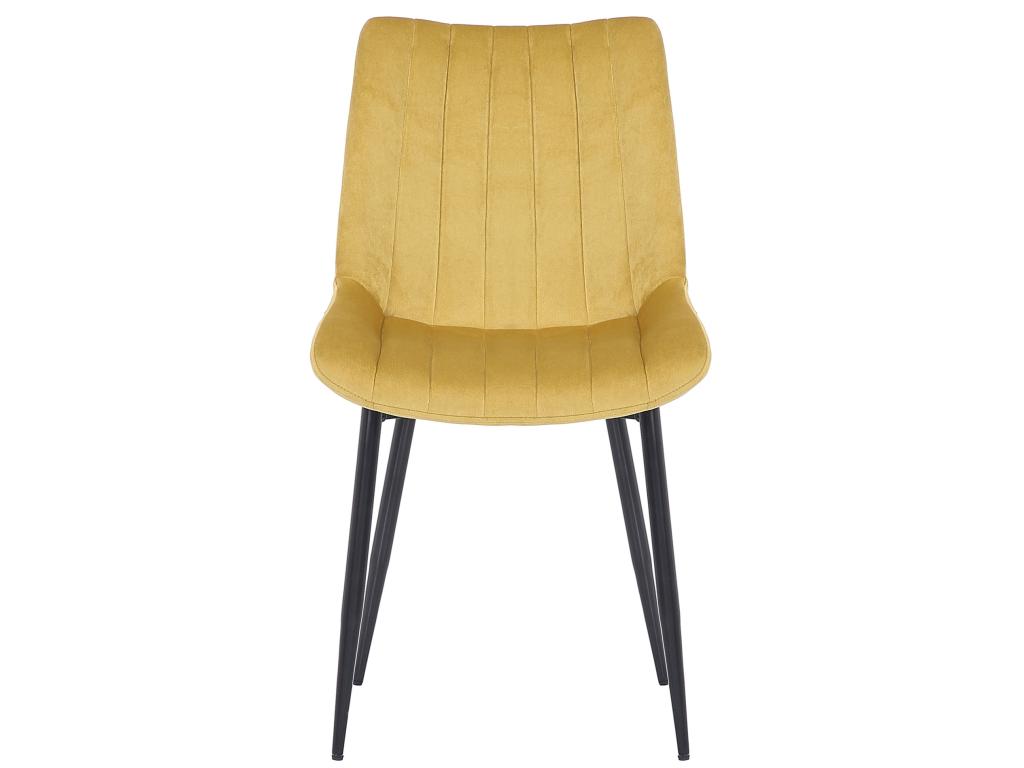 Yellow Velvet Chair