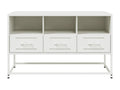 White TV Stand, 100.5 x 39 x 60.5 cm