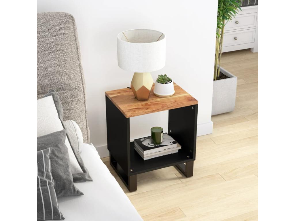 Brown Coffee Table, 40 x 31 x 46 cm