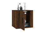 Brown Oak Wood Home Furniture, 40 x 34.5 x 40 cm