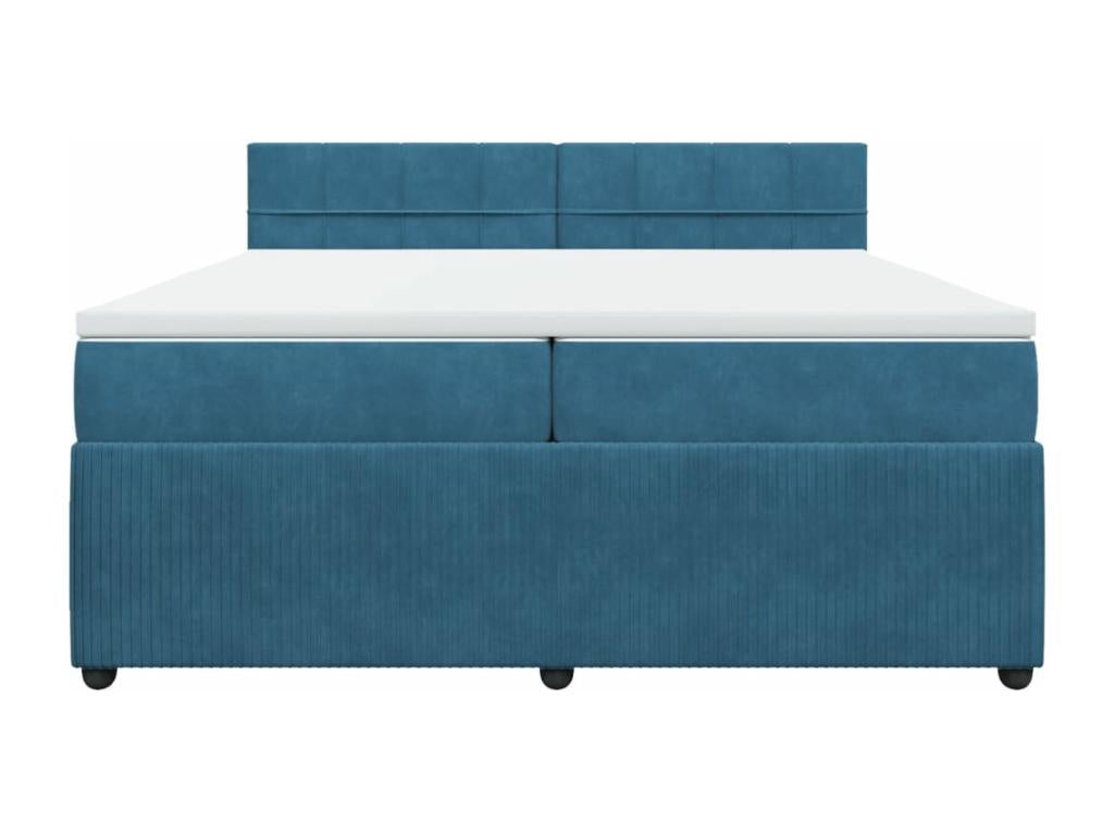 Blue Velvet Mattress, 200 x 200 cm