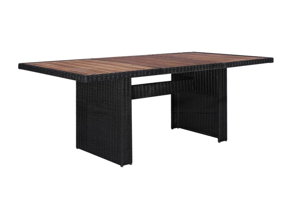 Black Woven Resin Wicker Home Furniture - dlz1766456425114