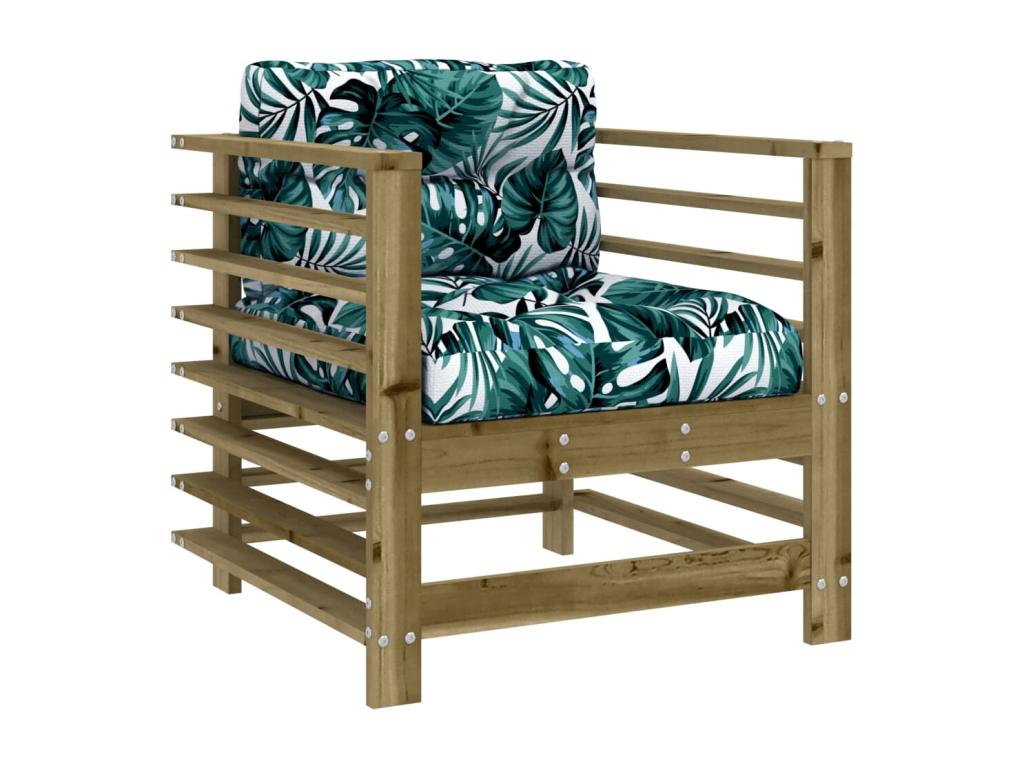 Brown Pine Wood Outdoor Furniture Set - dlz1766456843176