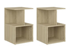 Brown Oak Wood Home Furniture, 35 x 35 x 55 cm