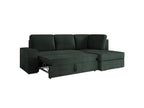 Green Velvet Sofa Bed