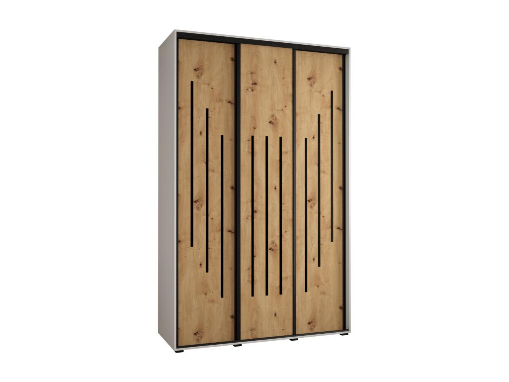 Black Wardrobe, 150 x 60 x 235.2 cm - dlz1766456382416