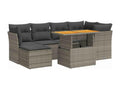 Gray Woven Resin Wicker Outdoor Furniture Set - dlz1766456881106