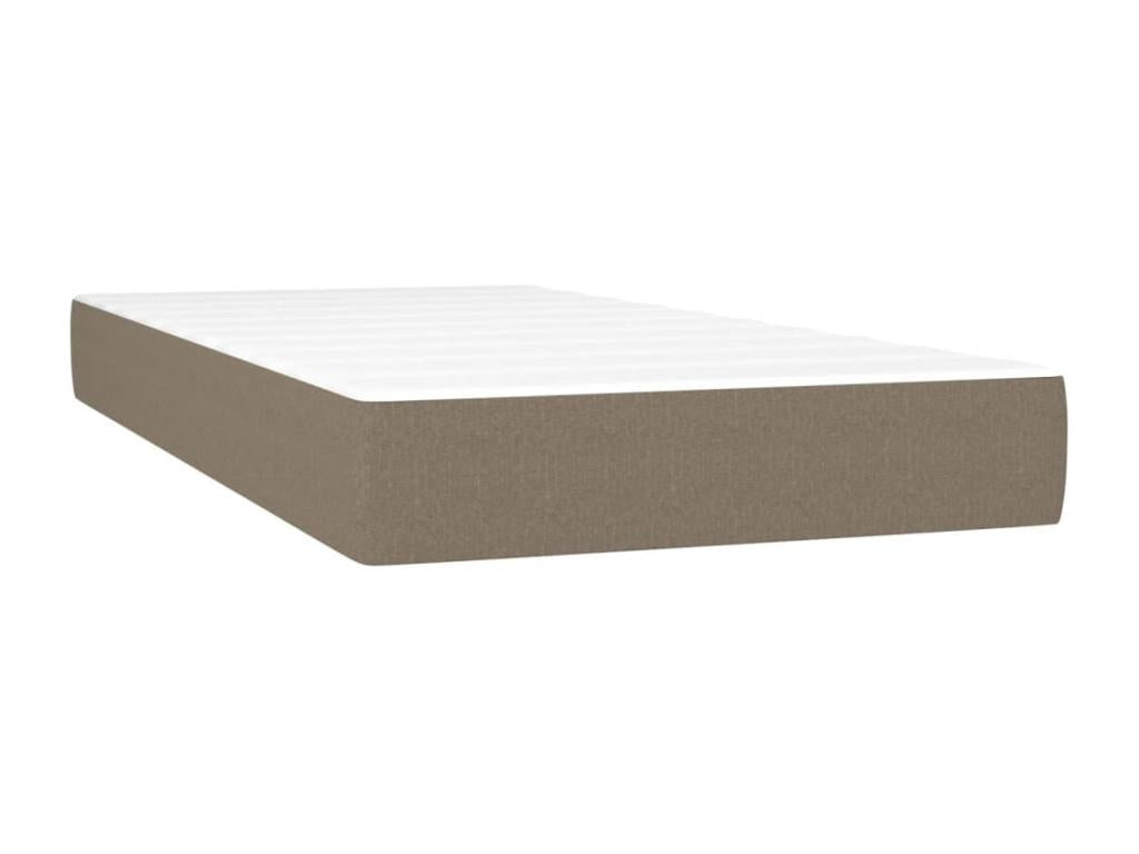 White Fabric Mattress, 90 x 190 cm