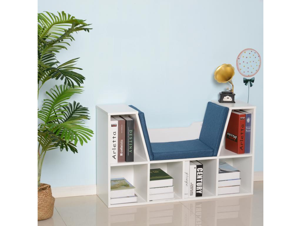 Blue Bookcase