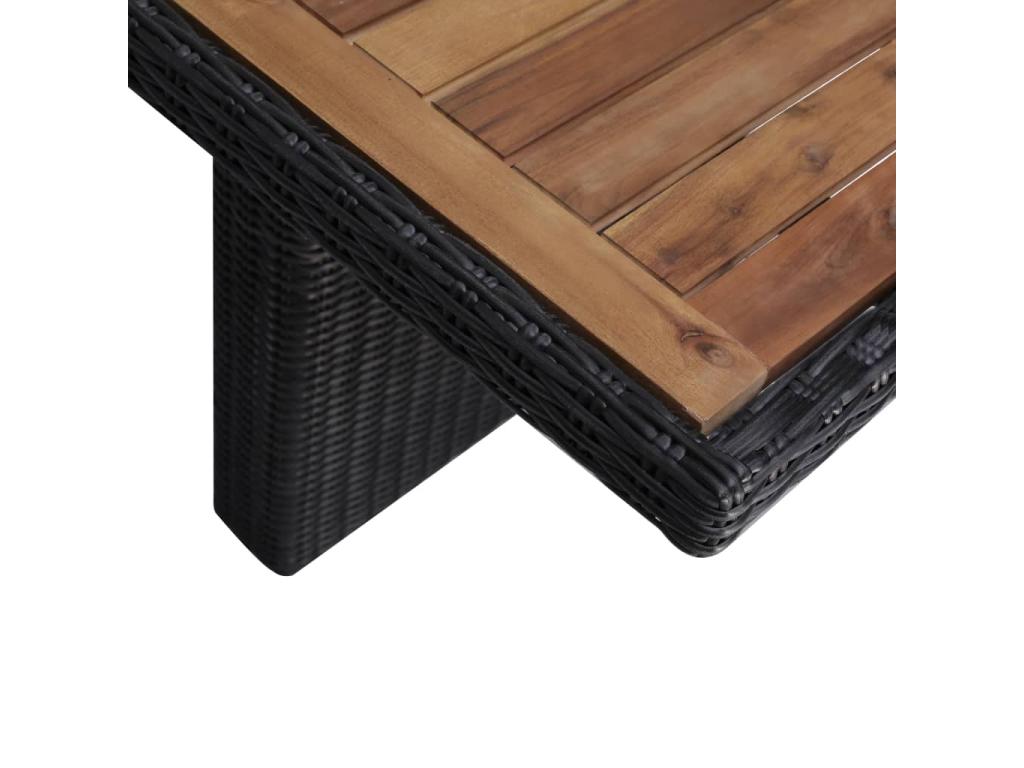 Black Woven Resin Wicker Home Furniture - dlz1766456425114