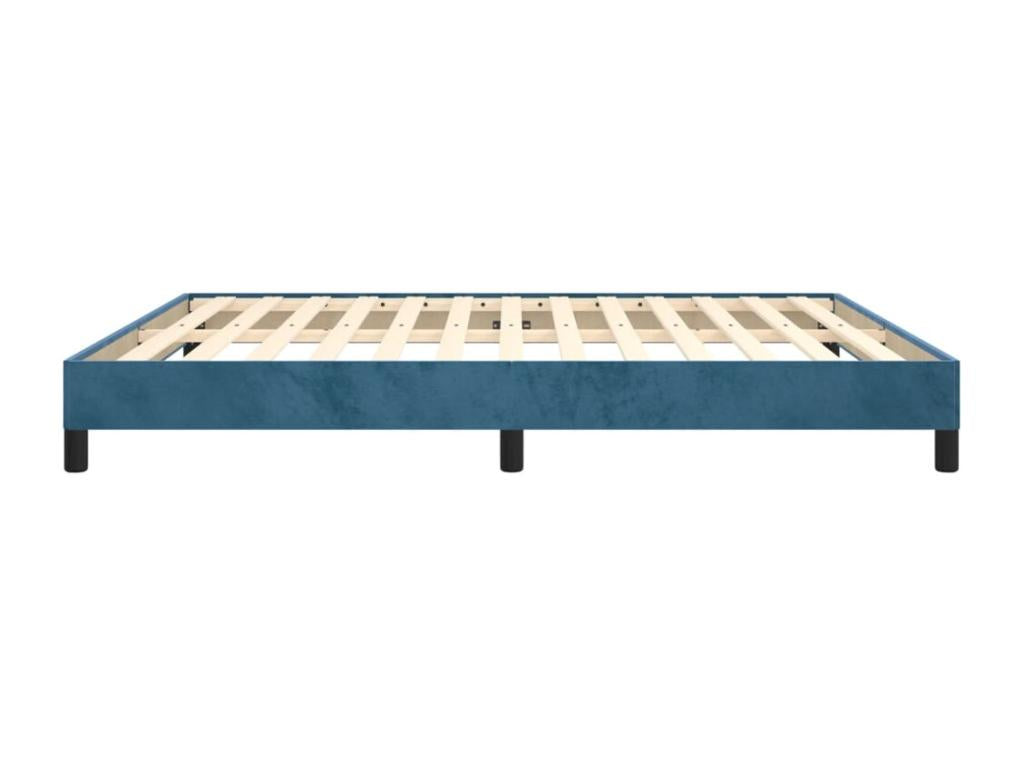 Blue Velvet Bed Frame, 180 x 200 cm