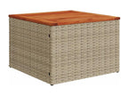 Beige Woven Resin Wicker Outdoor Furniture Set - dlz1766456372141