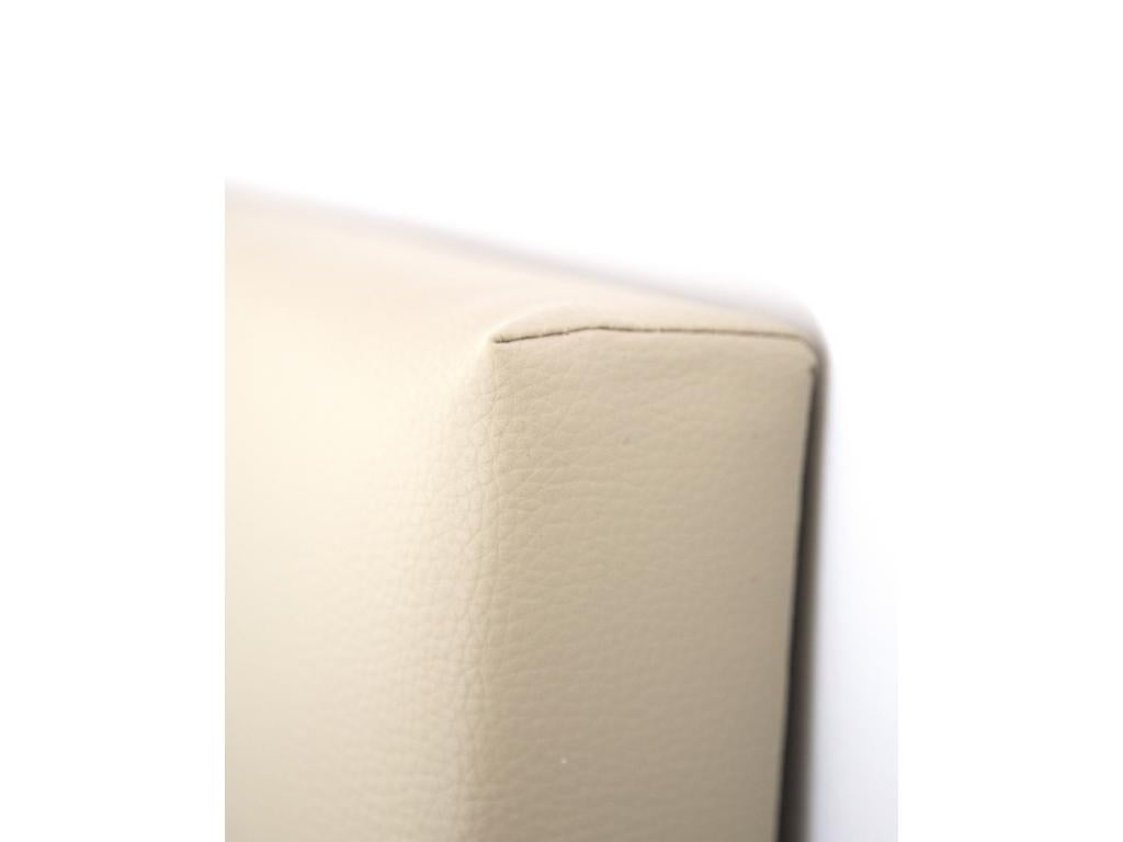 Beige Faux Leather Home Furniture, 160 x 80 cm