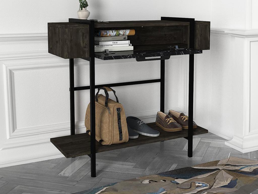 Black Marble Shelf