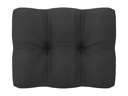 Black Pine Wood Outdoor Furniture Set