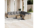 Beige Woven Resin Wicker Outdoor Furniture Set - dlz1766456372141
