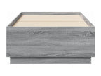 Gray Engineered Wood Bed Frame, 75 x 190 cm - dlz1766457101052