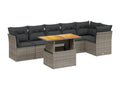 Gray Woven Resin Wicker Outdoor Furniture Set - dlz1766456401541