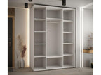 White Wardrobe, 180 x 60 x 205.2 cm