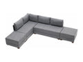 Gray Fabric Sofa