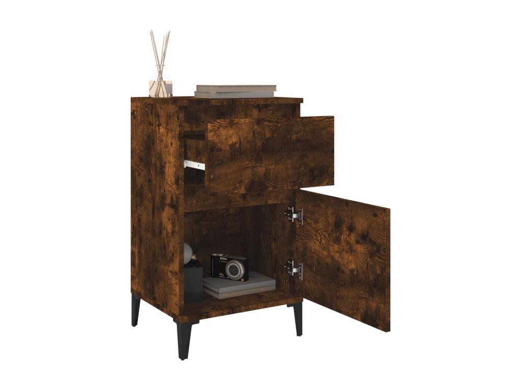 Brown Oak Wood Home Furniture, 40 x 35 x 70 cm