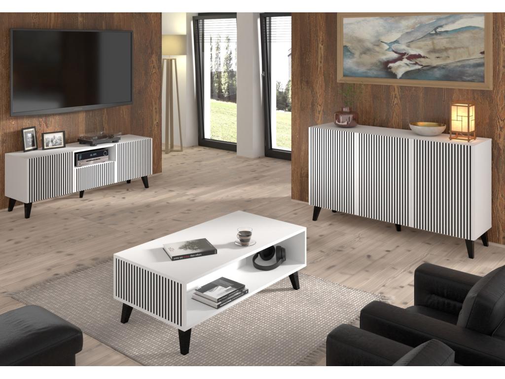 White TV Stand