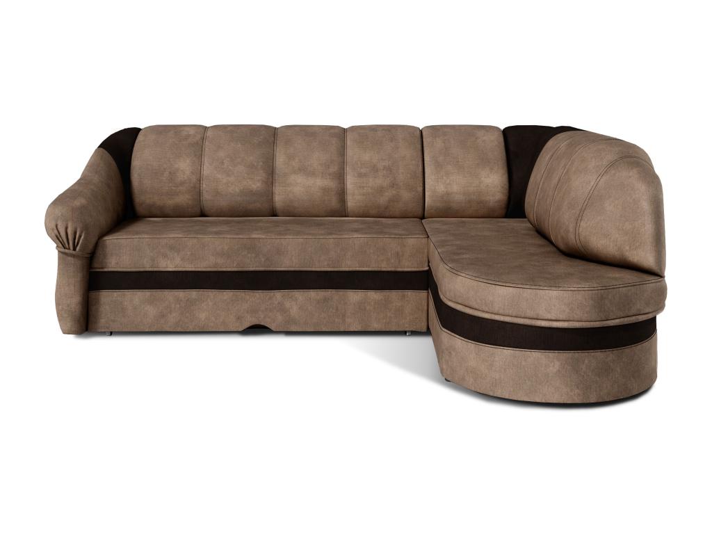 Brown Velvet Sofa Bed - dlz1766456623114