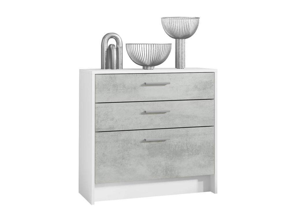 White Home Furniture, 76 x 74 x 33 cm