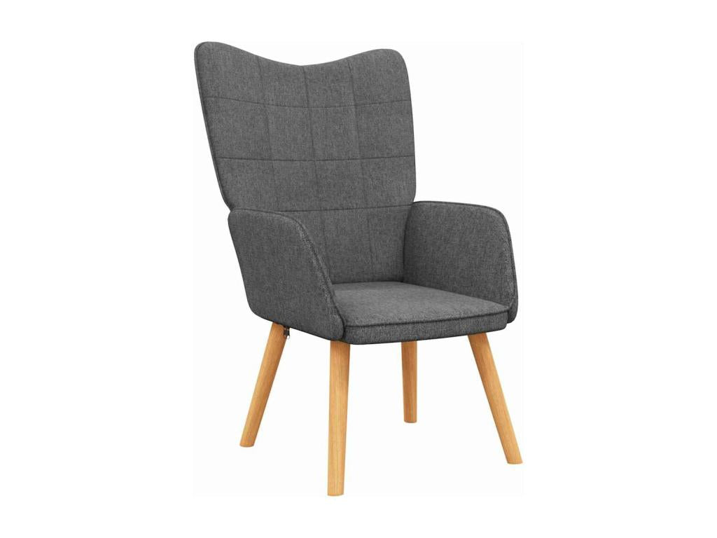 Gray Fabric Accent Chair - dlz1766457057432