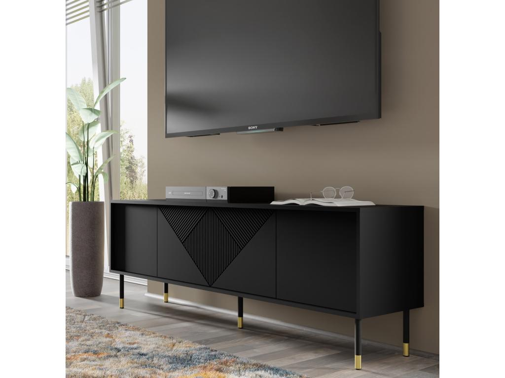 Black TV Stand