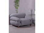 Gray Fabric Sofa - dlz1766457106298