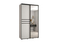 Black Wardrobe, 140 x 45 x 235.2 cm