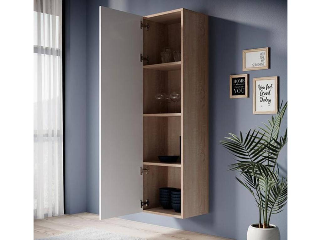 White Wardrobe, 40 x 29 x 165 cm