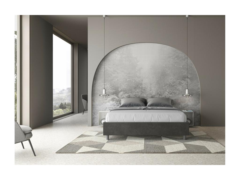 Anthracite Bed Frame, 90 x 190 cm