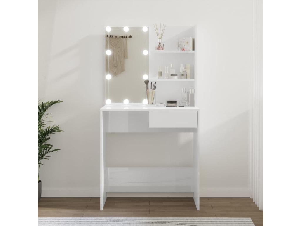 White Home Furniture, 74.5 x 40 x 141 cm