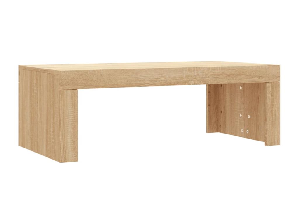 Brown Engineered Wood Coffee Table, 102 x 50 x 36 cm