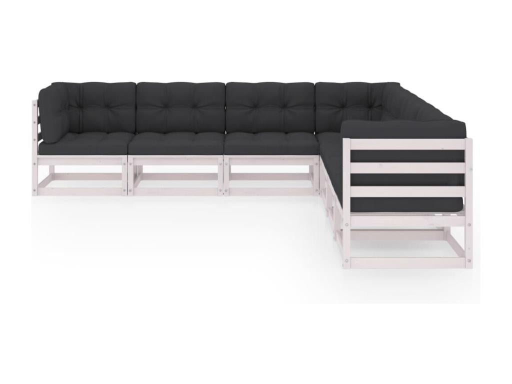 White Pine Wood Outdoor Furniture Set - dlz1766456817112