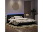 Black Velvet Bed Frame, 200 x 200 cm