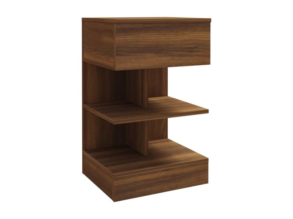 Brown Engineered Wood Home Furniture, 40 x 35 x 65 cm
