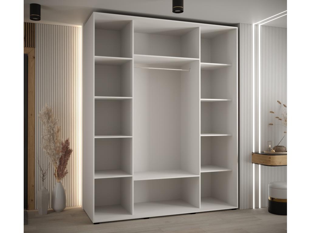 Black Wardrobe, 190 x 60 x 235.2 cm - dlz1766456769222