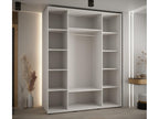Black Wardrobe, 190 x 60 x 235.2 cm - dlz1766456769222