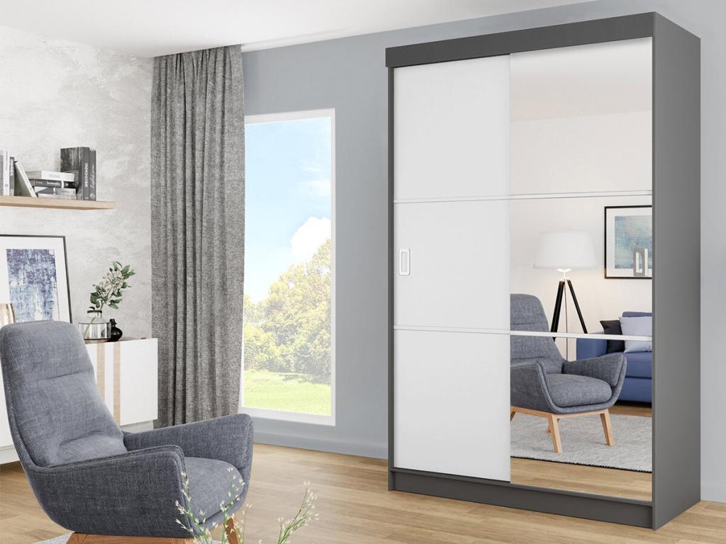 White Wardrobe, 205 x 138 x 60 cm