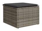 Gray Woven Resin Wicker Outdoor Furniture Set - dlz1766456895286