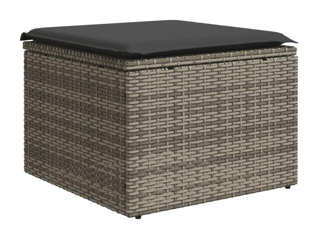 Gray Woven Resin Wicker Outdoor Furniture Set - dlz1766456895286