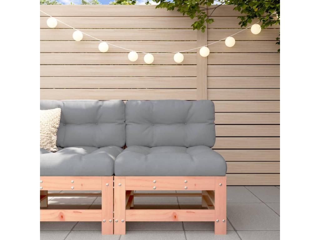 Brown Solid Wood Sofa